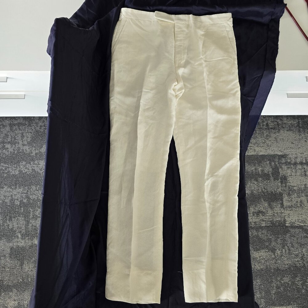 Ralph Lauren Purple Label GREGORY linen trousers size US 38